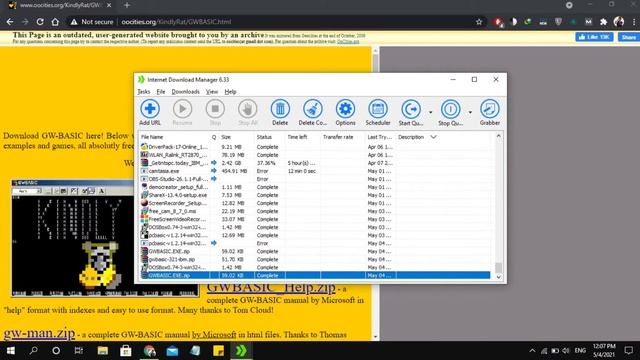 Installing GW BASIC ON WINDOWS 10, 8, 7, Vista using DOSBOX (COMPUTER SCIENCE 10TH) MATRIC GW-BASIC смотреть онлайн