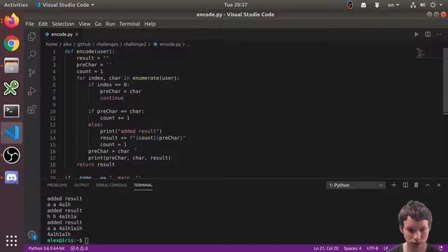 Run Length Encoding with Python (RLE) смотреть онлайн