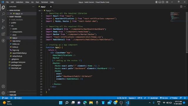 Habit-Tracker || Coding ninjas skill test 3 || смотреть онлайн