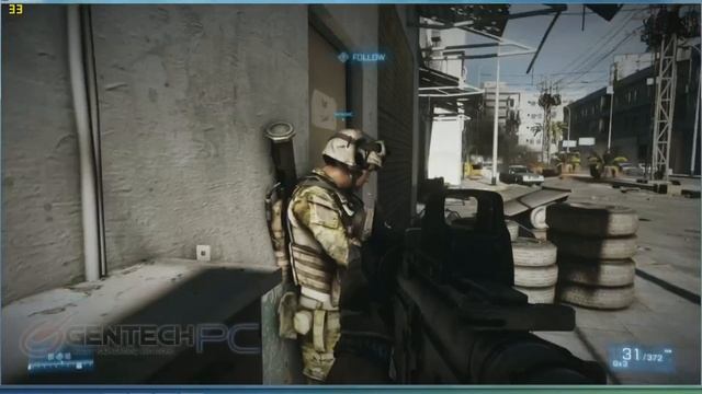 Battlefield 3 on MSI GT780DXR NV GTX570M driver 285.62 смотреть онлайн