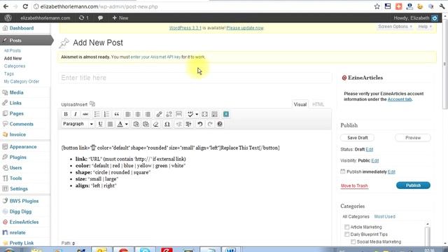 Easy Shortcode Buttons WordPress Plugin Tutorial.wmv смотреть онлайн