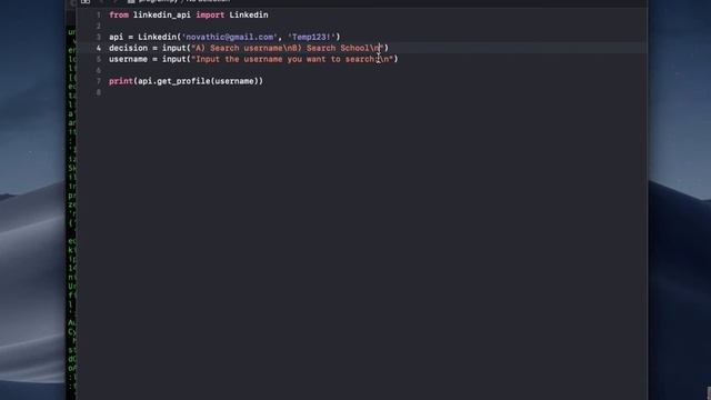 Playing with Linkedin API and Python 3 смотреть онлайн