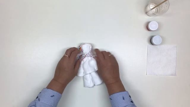 Светлана Золкина, воспитатель Школы № 1503. Кукла из ткани смотреть онлайн