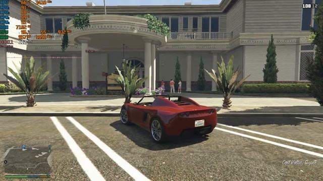GTA V on Core i5-3470 3.2GHz GTS 450 1366 x 768 Normal смотреть онлайн