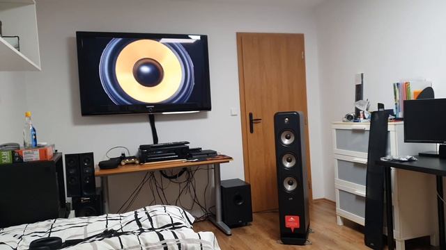 Polk audio signature s60E - bass test #2 смотреть онлайн