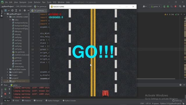 Making a Car Game in Python #python #software смотреть онлайн