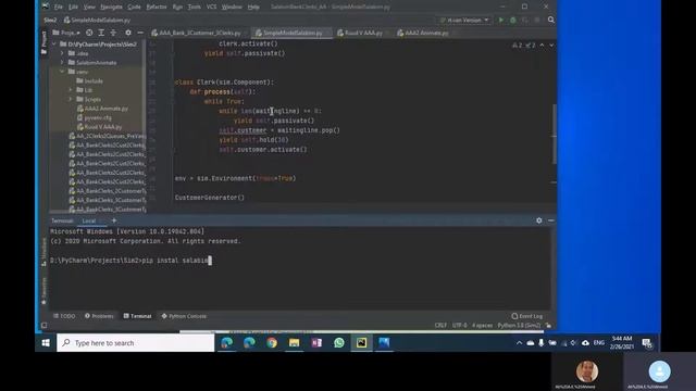 Business Simulation #Salabim #Python #Free - Case 1 смотреть онлайн