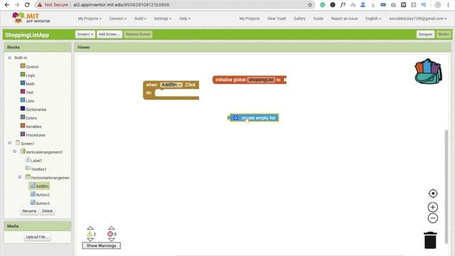 How to Create Your Own Shopping List App in MIT App Inventor смотреть онлайн