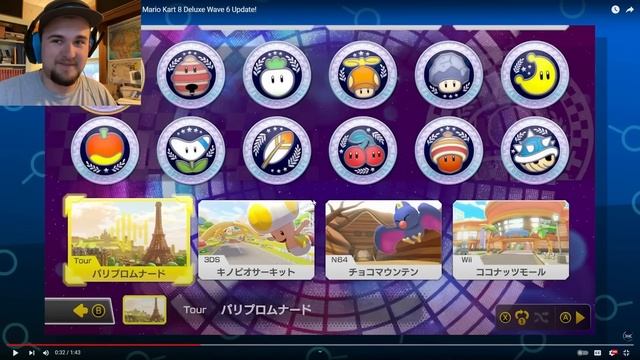 WAVE 6 DLC TRAILER REACTION! | Mario Kart 8 Deluxe Booster Course Pass смотреть онлайн