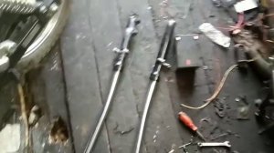 разборка вилки RACER