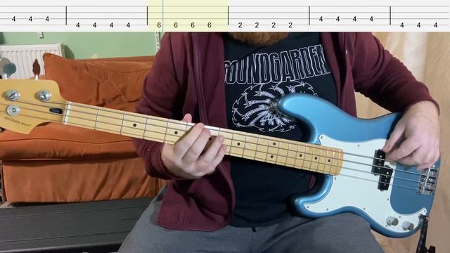 You Me at Six - Underdog (Bass Cover with Tabs) смотреть онлайн