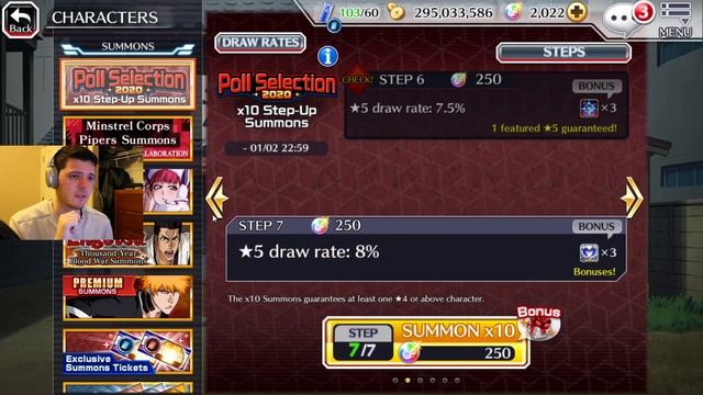 GOING IN DEEP! ALMOST 3K ORBS FOR POLL SELECTION SUMMONS! Bleach Brave Souls! смотреть онлайн