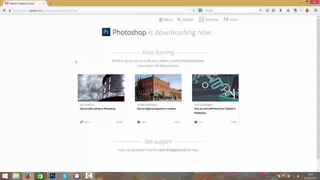 Where to Download a Trial Version of Photoshop CC 2014 - Spanish Photoshop CC 2014 Tutorial 1 of 12 смотреть онлайн
