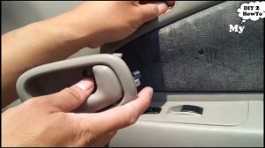 Interior door handle replacement - Toyota Corolla