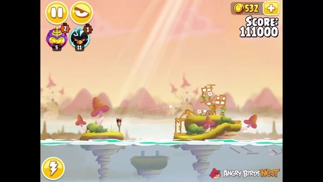 Angry Birds Seasons Fairy Hogmother 1-16 Walkthrough 3 Star смотреть онлайн
