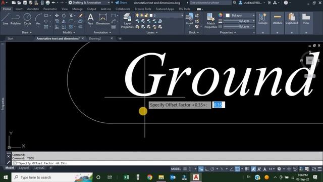 Lisp to draw Associative Box around text in AutoCAD смотреть онлайн