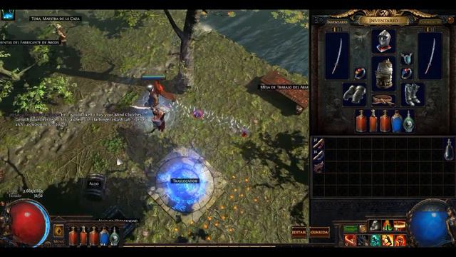 Path of Exile en Español - como usar poe trade y las mesas de trabajo смотреть онлайн