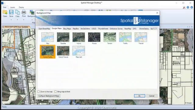 Improved preset Background Maps (Desktop) - Spatial Manager Blog смотреть онлайн