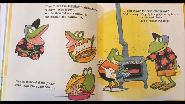 Froggy Bakes a Cake - Jonathan London - Bedtime Story - with Narration смотреть онлайн
