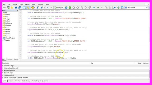 LEARN MQL5 TUTORIAL BASICS - 64 SIMPLE MULTI RSI смотреть онлайн