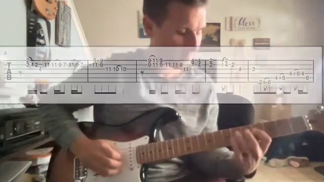 Josh Turner-Your Man guitar intro and solo lesson смотреть онлайн