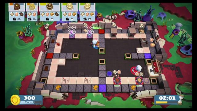 Overcooked 2 [Nintendo Switch] - World 6 Level 3 - 3 stars!!! смотреть онлайн