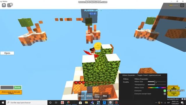 ROBLOX SKYWARS HITBOX смотреть онлайн
