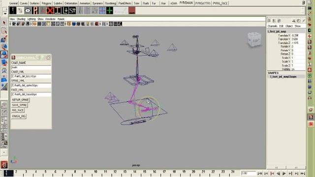 Rigging Tool written in Python смотреть онлайн