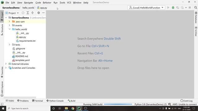 AWS PyCharm Tutorial Series : Invoking Functions Locally - Part 4 смотреть онлайн