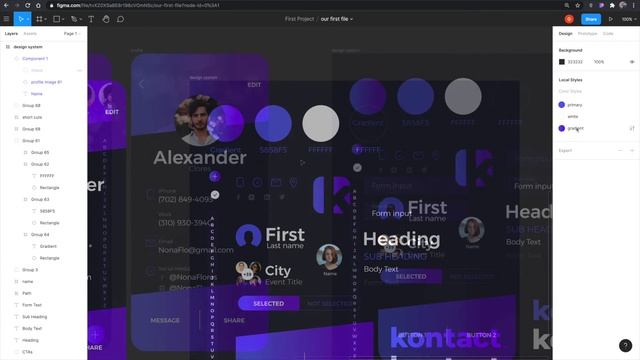 Figma 101: 2020 Class 8/10 - Starting a Design System смотреть онлайн
