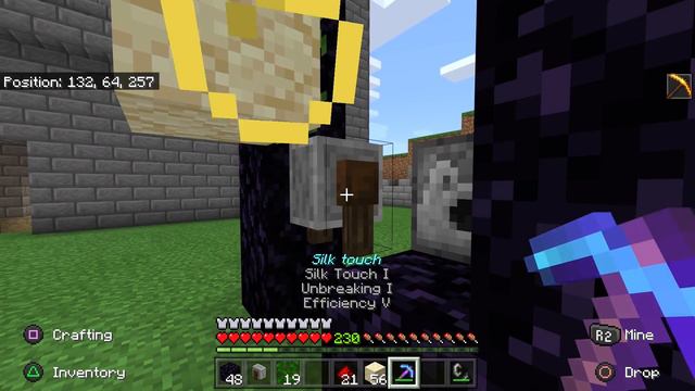 How to get PORTAL BLOCK In Minecraft 1.15! PS4,XBOX,Windows10,PE (100% Survival) смотреть онлайн