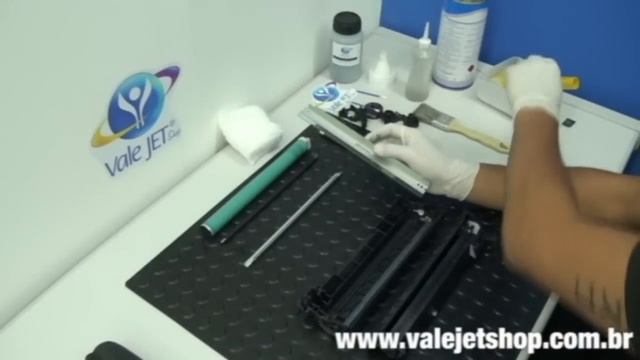 Vídeo Recarga Toner HP CB435A | 35A | CB436A | 36A | P1005 | M1120 - Vídeo Aula Valejet.com смотреть онлайн