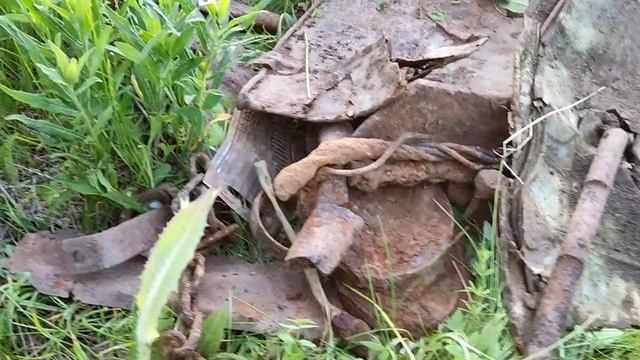 Сбор металлолома во Владимирской области.Вот ,что удалось накопать за 2 часа. смотреть онлайн