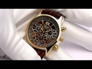 Золотые часы. Хронограф. Инструкция к наручным часам
