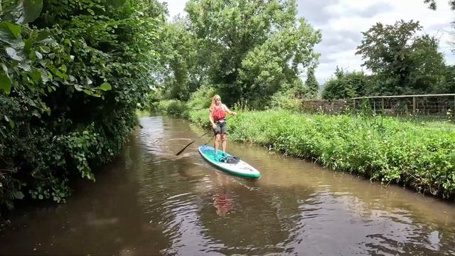 SUP the Brecon & Monmouthshire Canal - paddle boarding uk смотреть онлайн