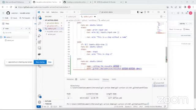 HDSC Fall '23 DevOps Live Coding Session 4- Extensive introduction to git actions II смотреть онлайн