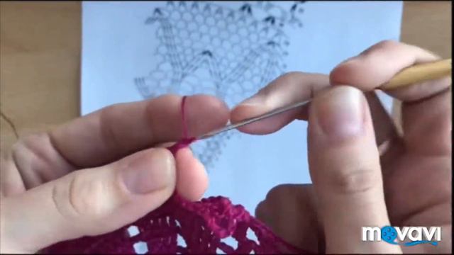 МК ажурной салфетки. Часть 1 смотреть онлайн