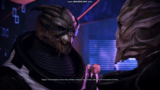 Mass Effect 3 Гаррус флиртует с турианкой смотреть онлайн