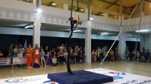 Воздушная гимнастика соревнования 2016 Мск Тома Кицер