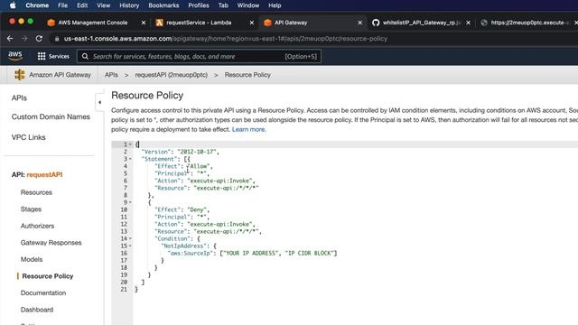 How to whitelist IP address to access API Gateway | REST - Amazon API Gateway p39 смотреть онлайн