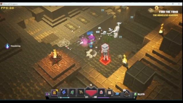 Minecraft Dungeons: I destroyed the Nameless One's staff! '(EP6) смотреть онлайн