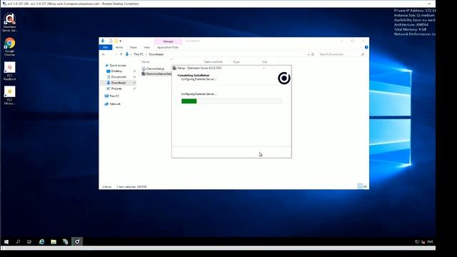 Installing Daminion Server on AWS смотреть онлайн
