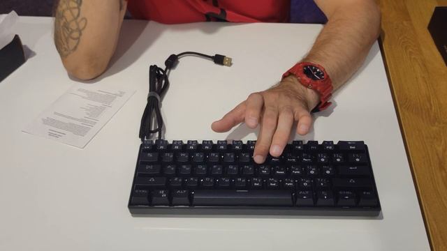 Клавиатура проводная DEXP Tanto RGB смотреть онлайн