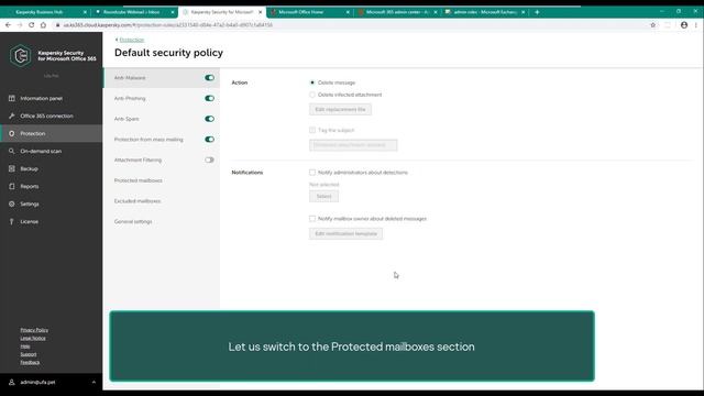 Part 07. How to enable protection with the default settings смотреть онлайн