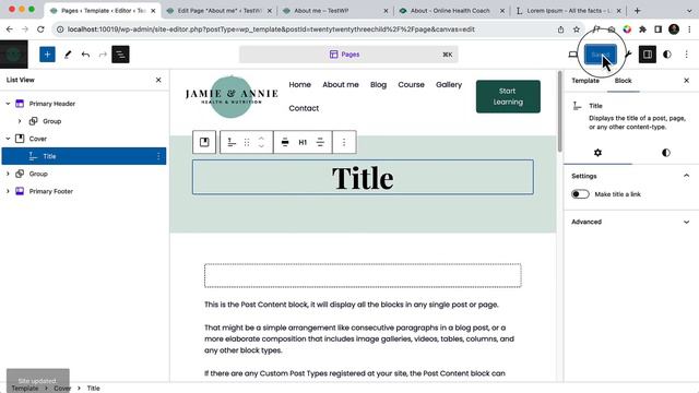 20 How to Create Single Page template using Gutenberg block? смотреть онлайн