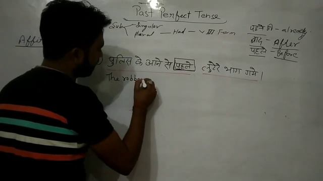 Tense|| Past Perfect Tense||Past Perfect Tense With Hindi example смотреть онлайн