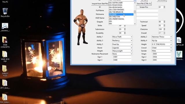 WWE Smackdown VS Raw 2011 PS2 Tutorials : How To Edit Save Game Using The Save Editor Tool смотреть онлайн