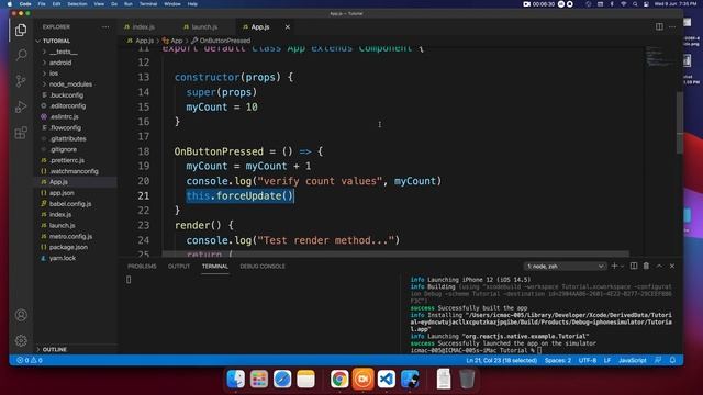 #3 - React-Native || State in React-Native смотреть онлайн