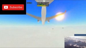 United Airlines Flight 232 - Crash Animation but in Roblox PTFS