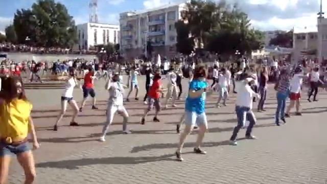 флеш-моб в Ногинске смотреть онлайн